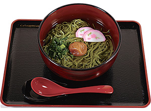 梅茶そば